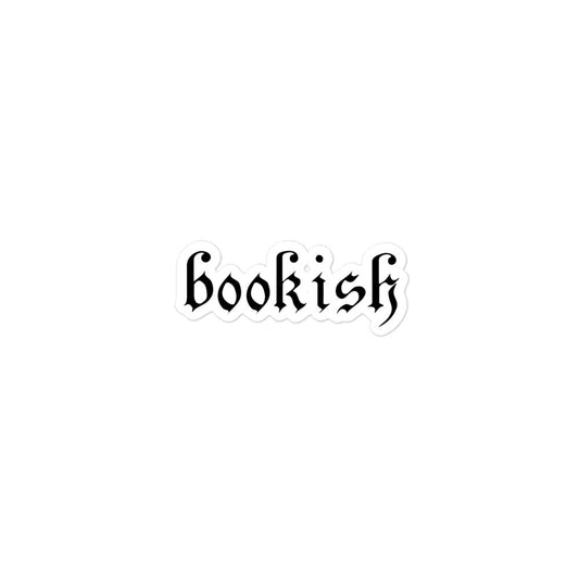 Bookish Sticker